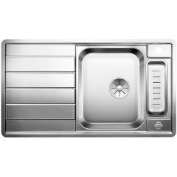 Zlewozmywak Blanco AXIS III 5 S-IF z korkiem aut. z InFino ze szklaną deską 522 103